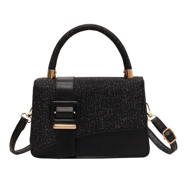 Bolsos Bolso 2023 nuevo bolso de mujer hebilla de cinturón bolso de diseño de nicho de moda bolso de hombro Simple de moda femenina oblicuo_voghion.com