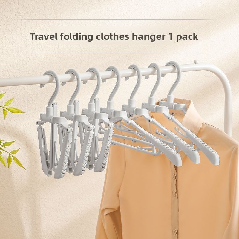 Japanese Thickened Portable Travel Home Use Dormitory Student Folding Hanger Pants Rack Clothes Support_voghion.com