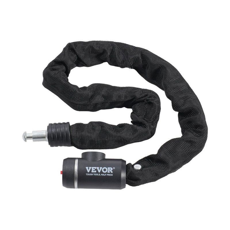 Chain Bicycle 8mm 2 Chain Bike Combination Keys Ft With 2.79 Lock Lock_voghion.com