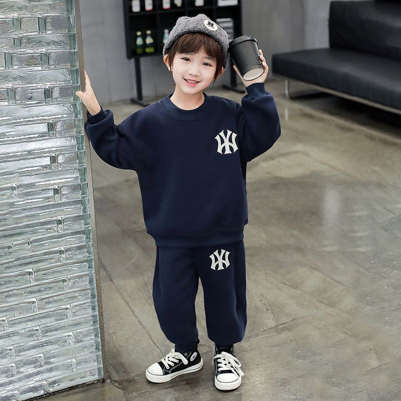 Children's Clothing Boys Spring And Autumn StyleNew Style Handsome Baby Casual Two Piece Suit Trendy_voghion.com