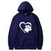 2025 Lente en herfst heren zwarte kattenpoot hart koppel hoodie sweatshirt_voghion.com