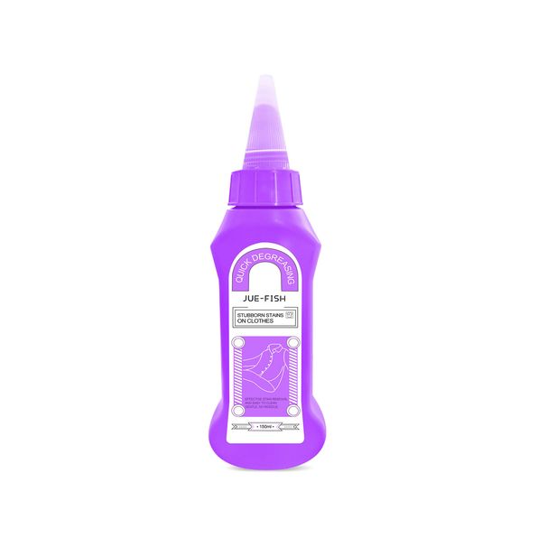 Quitamanchas enzimático activo Jue Fish para ropa, limpia manchas de moho, manchas difíciles y manchas de aceite._voghion.com