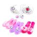 Ensemble de princesse Playhouse pour filles, bijoux, chaussures, collier, jouets portables_voghion.com