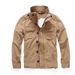 Herren Herbst Militär Arbeitskleidung Outdoor Wandern Jeansjacke Camouflage Plus Size New Style_voghion.com