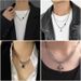 Necklace, Men's Titanium Steel, Non Fading, Simple And Versatile Accessory, Women's Sweater Chain, New Fashion,_voghion.com