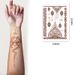 Indesch Spitze Tattoo-Sticker Routbrong Waasserdicht Henna Tattoo-Sticker Tatto_voghion.com