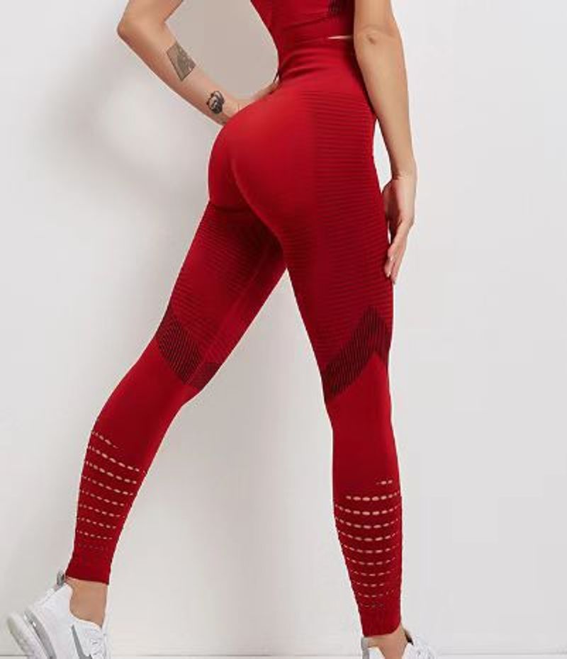 Pantaloni sportivi da corsa aderenti, a vita alta, con vita a pesca e fianchi sollevati, per fitness e yoga, da donna, con celebrità su Internet_voghion.com
