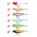 Lure Bait 5.7cm4.7g Surface System Small Pencil Fish Bait Zigzag Dog Bait Simulation Fish Bait Hard Bait Fishing Gear_voghion.com