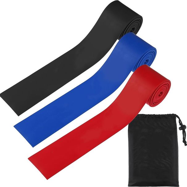 Functional Latex Elastic Rehabilitation Fitness Wrap Knee Joint Muscle Fascia Compression Voodoo Band_voghion.com
