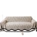 Capa de sofá de luxo em chenille - capa elástica premium para sofá de 3 lugares, design minimalista moderno, decoração de casa em cor sólida, proteção para todas as estações_voghion.com