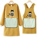 Long Sleeve Apron Kitchen Household 2025 New Oil-Proof Water-Repellent Work High-End Young Cooking Smock For Women Hand_voghion.com