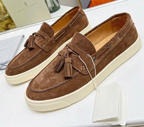 Wildleder-Loafer aus echtem Penny Lazy, flach, mit Quaste, zum Hineinschlüpfen, für Herren, ganzjährig, lässig, Lederschuhe, Mokassins, trendig_voghion.com