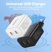 Music Festival PD40W fast charging mobile phone type-c PD dual port multifunctional British standard speed adapter charger_voghion.com
