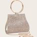 Evening PU Chain Magnetic Clasp Handbag Gold Women's Bag Trend_voghion.com
