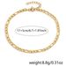 Minimalist Stainless Steel Unisex 6mm Bracelet Anklet Gold Plated Cuban Hip Hop Versatile Thick Chain Jewelry_voghion.com