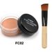 Concealer Lasting Makeup Whitening Concealer Moisturizing Oil Control Concealer 5 Colors With Classic Oblique Brush_voghion.com