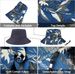 AYPOW Fischerhut Baumwolle Doppelseitig tragbar XL/XXL Unisex, Modisch Großformat Breite Krempe Bucket Hat Sommerhut Sonnenhut Outdoor Leicht Faltbar_voghion.com