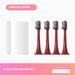 Electric Toothbrush With UV Sanitizing Base – 5 Modes, Magnetic Motor (40,000 RPM), 50+ Days Battery, Soft Bristle Heads (4-Pack, 6 Colors)_voghion.com
