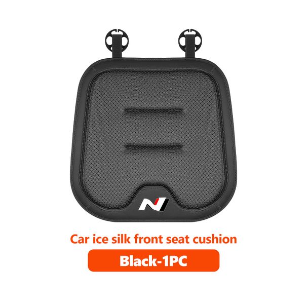 Autositzbezug aus Eisseide, Rückenlehnenkissen, Rücksitzschutzmatte für Hyundai Sonata I30 I20 Tucson Elantra Kona N Line_voghion.com