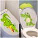 Cartoon krokodil PVC CH serie achtergrond decoratie toilet muursticker zelfklevend_voghion.com