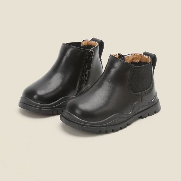 Babyschuhe für Mädchen, Babyschuhe, Herbst- und Winter-Fleece-Kleinkindschuhe für Jungen, Stiefeletten_voghion.com