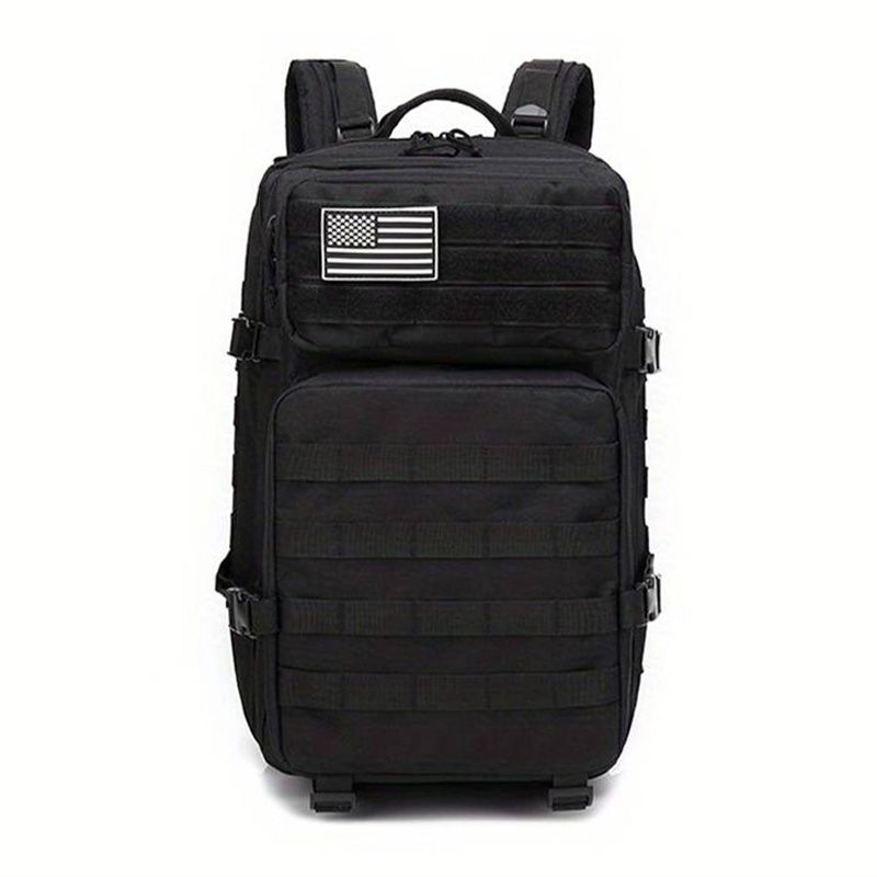 Camouflage-Muster-Rucksack Militärischer taktischer Rucksack Wasserdichte Reisetasche für Outdoor-Wanderungen Bergsteigen_voghion.com