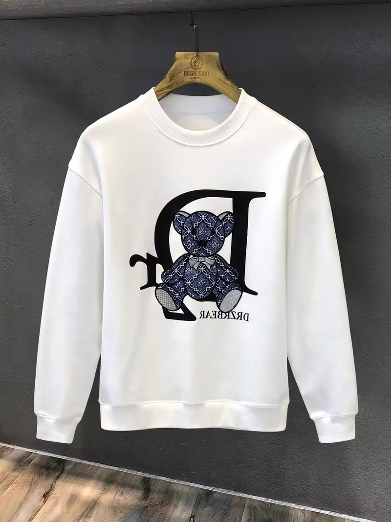 Men's 100% Cotton Jumper Sweater Of Large Size And High Quality_voghion.com