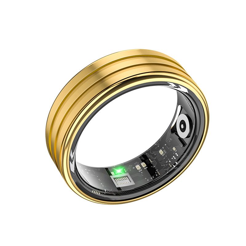 Nuovo Smart Ring con cardiofrequenzimetro, ossigeno nel sangue, monitoraggio del sonno, impermeabile, modalità multi-sport_voghion.com