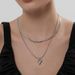 Collana da donna con doppio strato di serpente d'amore, in osso, leggera, di lusso, di alta qualità, con design alla moda e temperamento, catena per clavicola_voghion.com