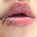 Stainless Steel Ring Hot Sale S Rod Stud External Thread Pointed Lip Jewelry Body Piercing Accessories_voghion.com