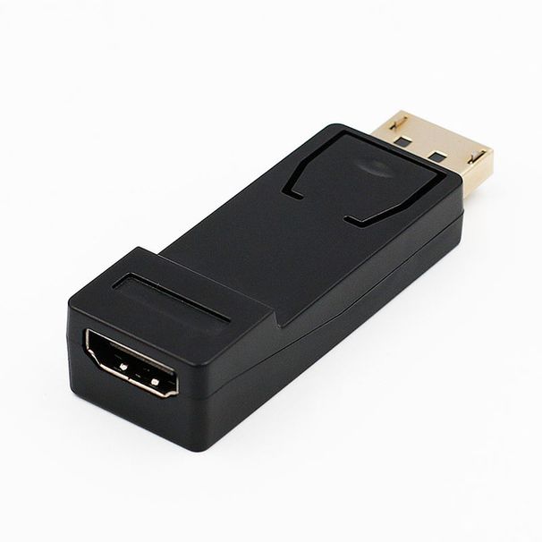Προσαρμογέας DP HDMI για φορητό υπολογιστή HP/DELL, αρσενικό σε θηλυκό, μετατροπέας καλωδίου DP σε HDMI, Display Port σε 1080P HDMI μετατροπέας προσαρμογέα_voghion.com