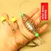 Bottom Full Set Beads Diamond Shape Reverse Ground Lure Knot European Style Carp Fishing Rig_voghion.com