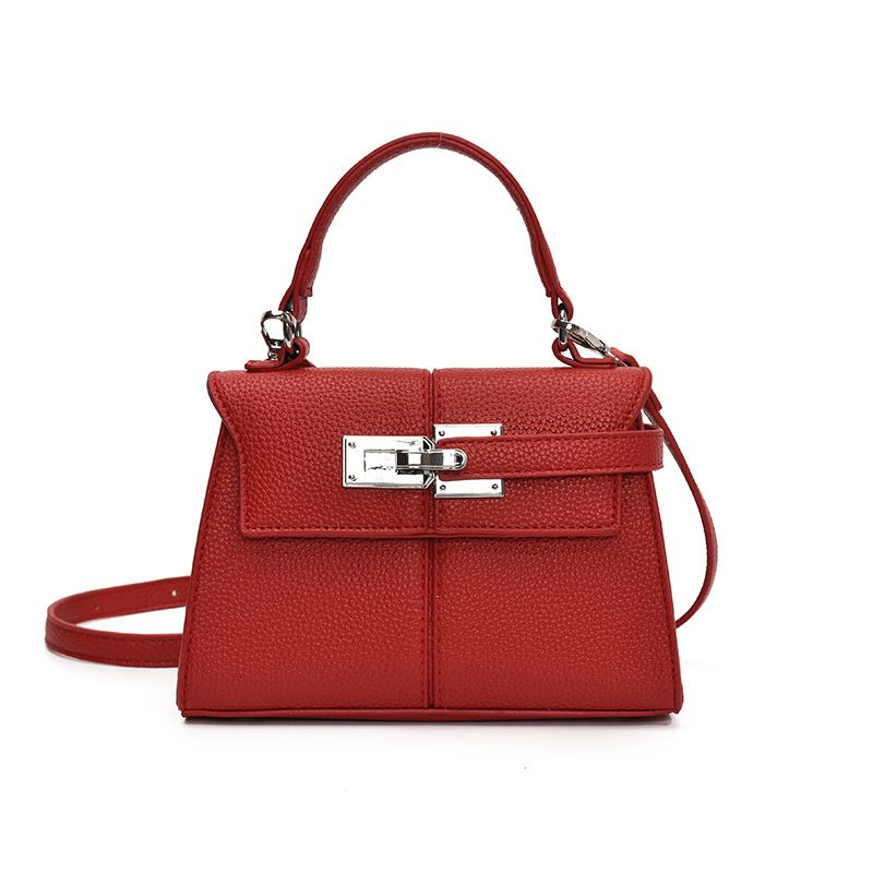 2025 New Simple Retro Women's Bag Fashion Casual Handheld Crossbody Small Square Bag Commuter Bag_voghion.com