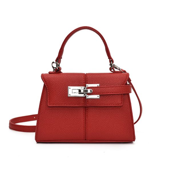 2025 New Simple Retro Women's Bag Fashion Casual Handheld Crossbody Small Square Bag Commuter Bag_voghion.com