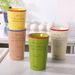 Ceramic Portable Cup, Small Fresh Ceramic Hand-held Cup, High-value Office Portable Cup_voghion.com