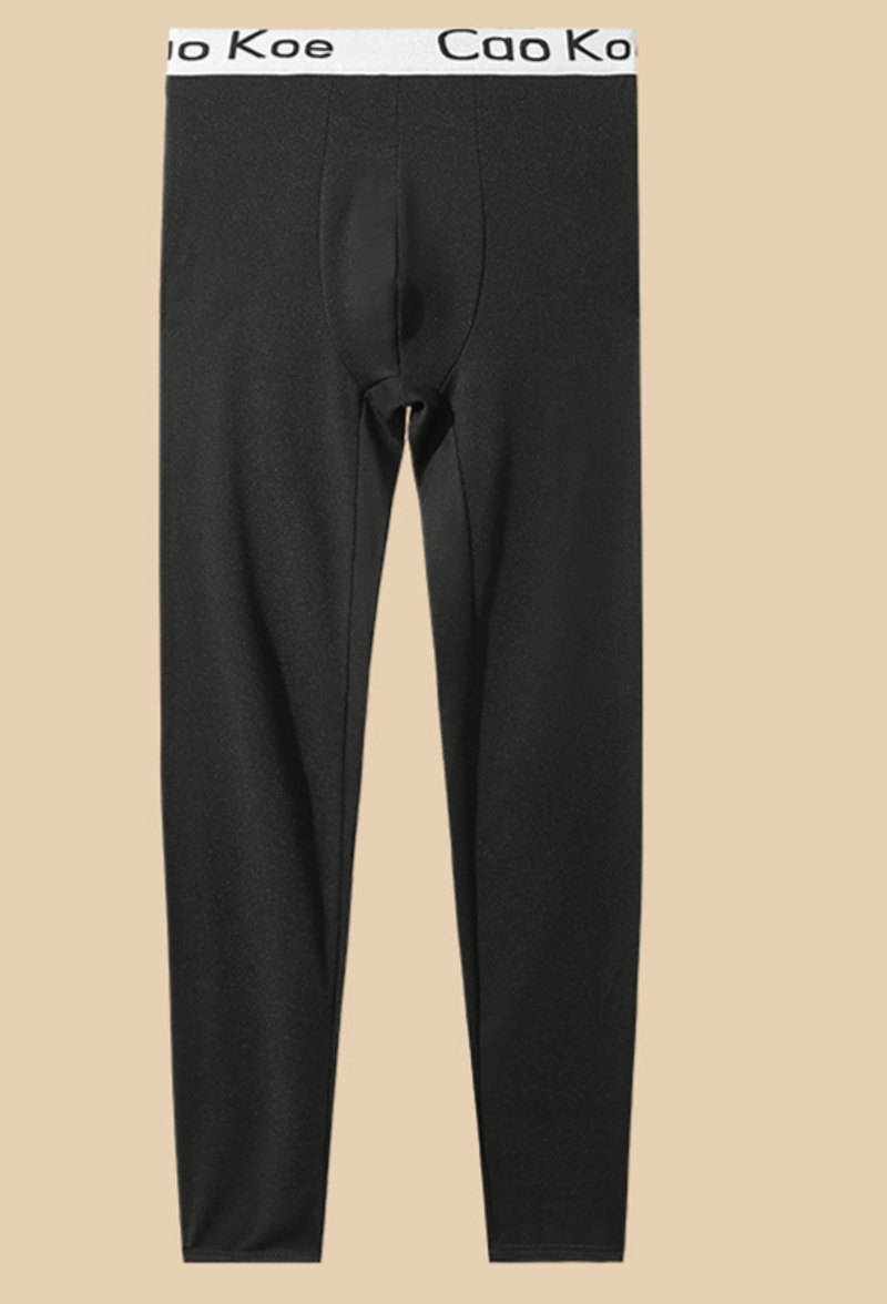 Underwear & Sleepwears Warm Pants Seamless Bottom Plus Velvet Men's Thermal Underwear Winter Warm Fleece-Lined Long Johns Seamless Base Layer Pants​_voghion.com