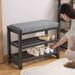 Rack Multi-layer Home Entrance 2025 New Model Simple Entryway Small Bench Indoor Shoe Cabinet For Rental Houses_voghion.com