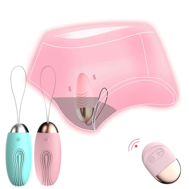 Birdsexy Invisible Wearable Panty Vibrator Female Masturbator Toys With Remote Control Vibrating Eggs For Women Stimulator Massager Pink_voghion.com