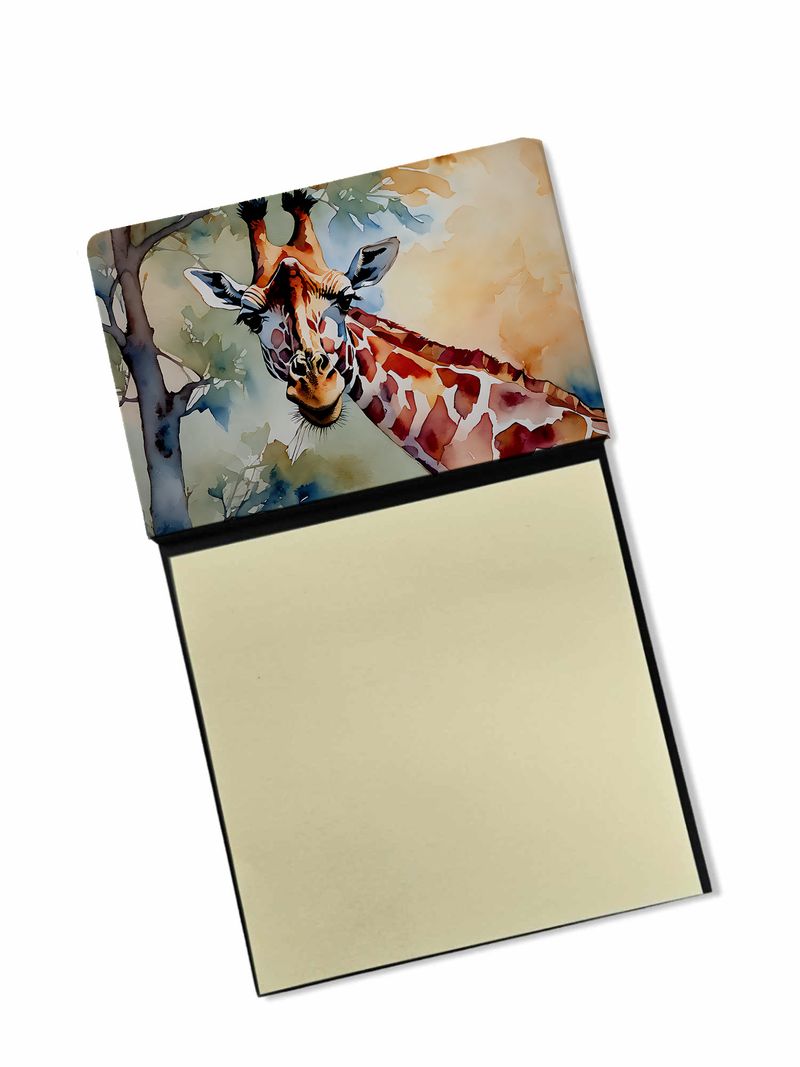 NEW Giraffe Sticky Note Holder Refillable Dispenser Self-Sticky Note Pads, Memo Pads Blank Desk Accessories_voghion.com