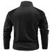Autumn Outdoor Casual Sports Stand-Up Collar Long-Sleeved Sweatshirt, Ice Silk Elastic Quick-Drying Men's Zipper_voghion.com