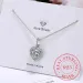Top Qualität Sterling Schmuck Forever Love Hart Große Enkelin Cz Charm Hanger Halskette Silberne Schmuckstücke Für Die Frau Lady Valentine_voghion.com