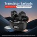 Älykäs kääntäjä, älykäs äänikäännöskuulokkeet, binauraalinen kiinan englannin kääntäjä, monikielinen Bluetooth-simultaanikääntäjä_voghion.com