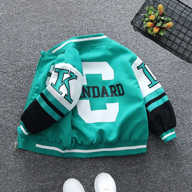 Kid's Clothing Boys' jackets, spring and autumn styles, boys' jackets, sportswear, 2024 spring new children's tops_voghion.com
