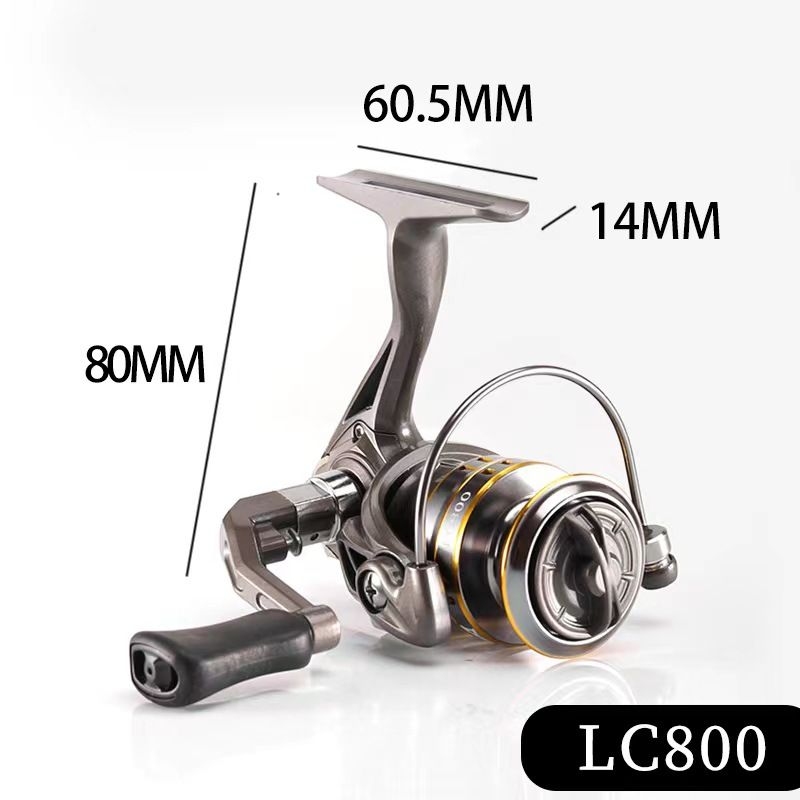 Lu Ya Spinning All Metal Long Distance Ampliado Copo Diagonal Rock Linha de Pesca Roda_voghion.com