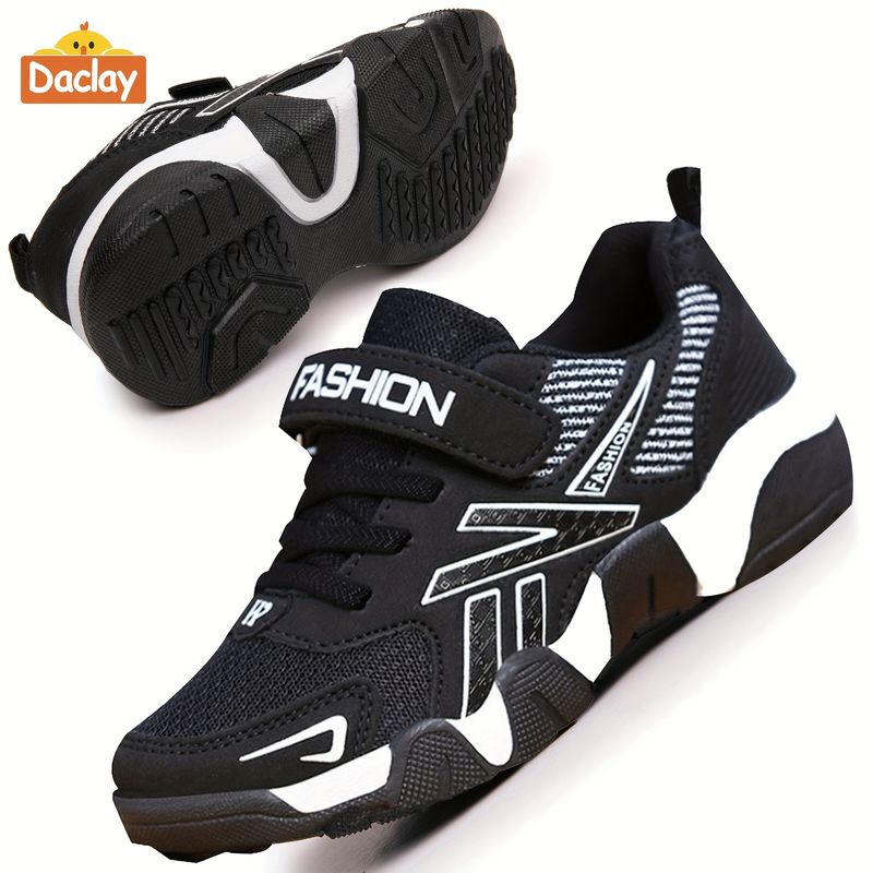 Daclay Kanner Wanderschong, Atmungsaktiv bequem Rutschfest Casual Schong fir Jongen a Meedercher_voghion.com