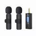 Wireless 3.5mm Lavalier Lapel Microphone Bluetooth Mini Mic For Camera Phone UK_voghion.com