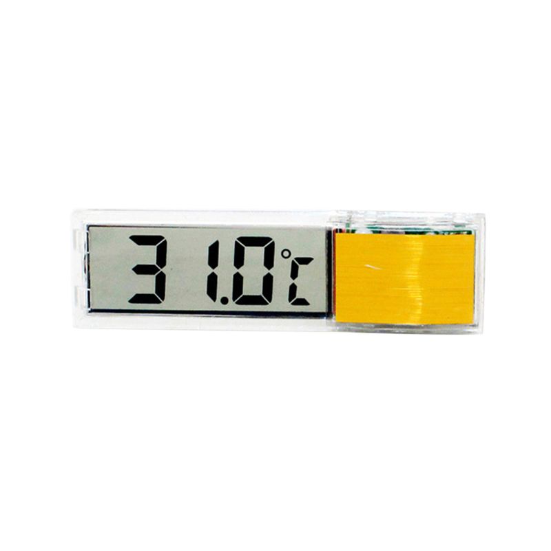 3D LCD Digital Aquarium Shrimp Fish Tank Temperature Meter Stick-on Thermometer_voghion.com