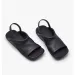 French Style Simple Versatile Sandal Lazy Vacation Casual Wide Roman Strap Flat Soft Sole Sandals For Women Summer_voghion.com