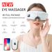 Eye Massager 4D Smart Airbag Vibration Eye Care Instrument Hot Compress Bluetooth Eye Massage Glasses Fatigue Pouch & Wrinkle_voghion.com
