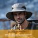 Chapeau d'été pour hommes, protection solaire, chapeau de pêcheur respirant, pare-soleil de pêche, randonnée, chapeau à grand bord_voghion.com